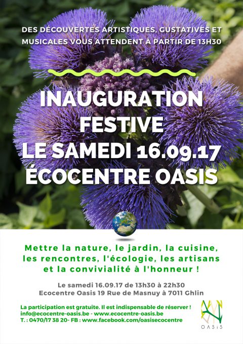 Fête inaugurale de l’écocentre Oasis