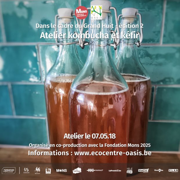 Atelier kombucha et kéfir