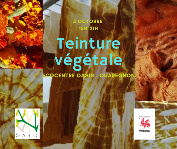 Les couleurs de la nature – Atelier teinture végétale