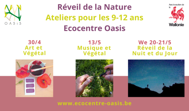 Atelier (R)Eveil de l’artiste Nature : quand le végétal et l’art se rencontrent (9-12 ans)