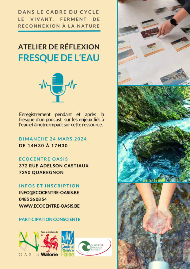 Atelier de réflexion “Fresque de l‘eau”