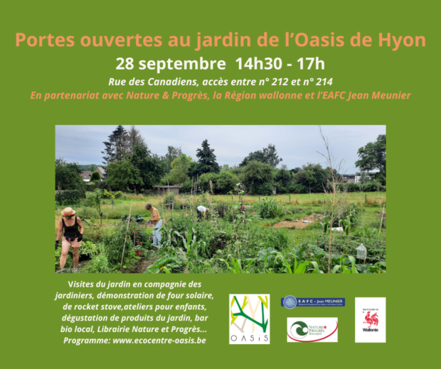 Portes ouvertes Nature et Progrès – Jardin d’Hyon