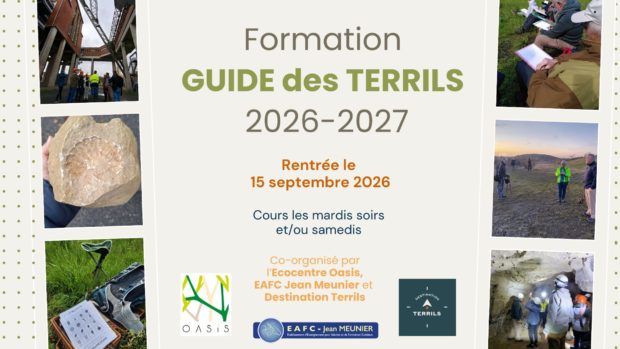 Formation Guide des Terrils 2026-2027 – Pré-inscription possible