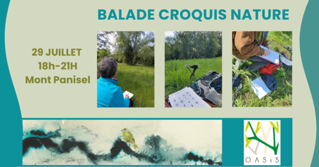 Balade Croquis nature – Mont Panisel